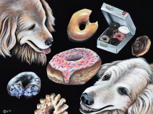 Dogs and Their Donuts