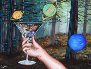 Outer Space and Dirty Martini